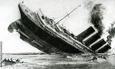 THE SINKING OF THE R.M.S. LUSITANIA