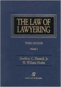 The Law of Lawyering